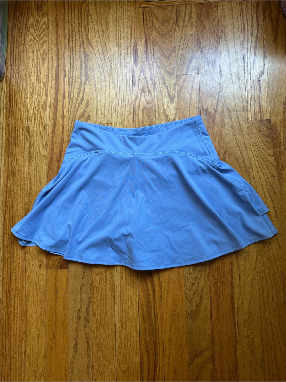 EUC extra high rise Old Navy Powersoft skort in blue